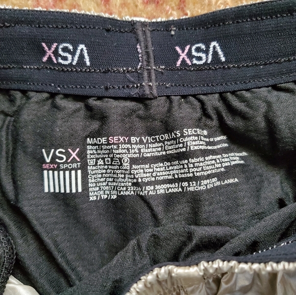 Victoria's Secret Shorts XS Gold Foil - Picture 3 of 3